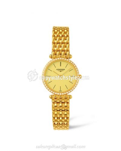 Longines La Grande Classique Quartz 23 Gold L4.191.7.32.6 Longines La Grande Classique Quartz 23 Gold L4.191.7.32.6