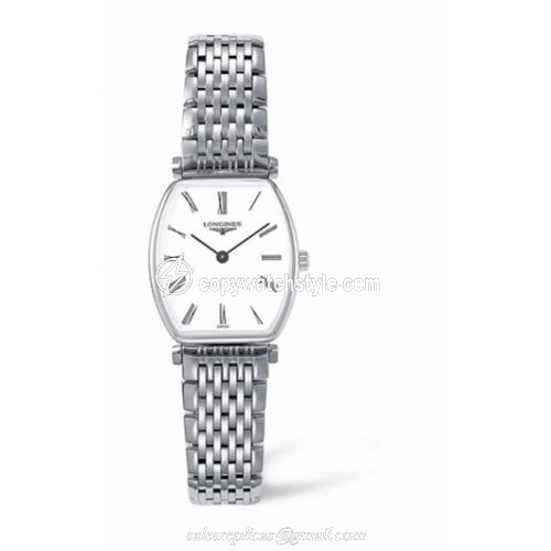 Longines La Grande Classique Tonneau 22 Stainless Steel L4.205.4.11.6 Longines La Grande Classique Tonneau 22 Stainless Steel L4.205.4.11.6
