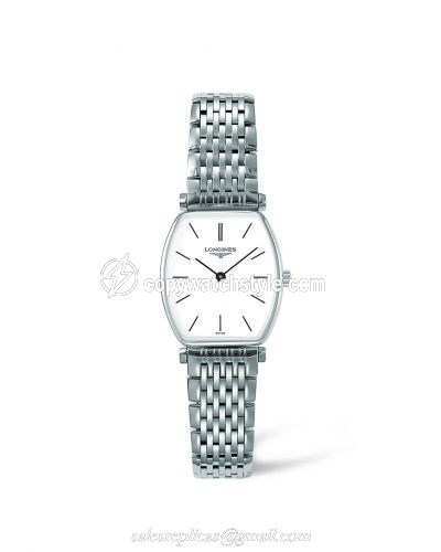 Longines La Grande Classique Tonneau 22 Stainless Steel L4.205.4.12.6 Longines La Grande Classique Tonneau 22 Stainless Steel L4.205.4.12.6