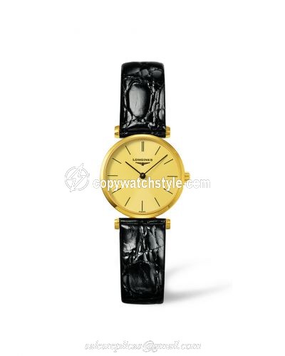 Longines La Grande Classique Quartz 24 Yellow Leather Yellow Stick L4.209.2.32.2 Longines La Grande Classique Quartz 24 Yellow Leather Yellow Stick L4.209.2.32.2