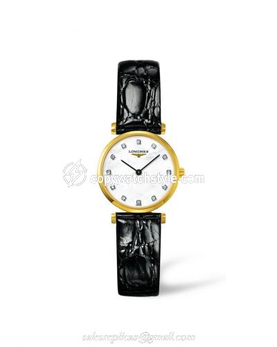 Longines La Grande Classique Quartz 24 Yellow MOP Leather L4.209.2.87.2 Longines La Grande Classique Quartz 24 Yellow MOP Leather L4.209.2.87.2