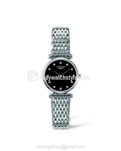 Longines La Grande Classique Quartz 24 Black L4.209.4.58.6 Longines La Grande Classique Quartz 24 Black L4.209.4.58.6