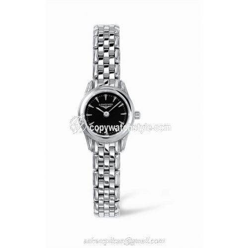 Longines Flagship 20 Quartz Stainless Steel Black L4.215.4.52.6 Longines Flagship 20 Quartz Stainless Steel Black L4.215.4.52.6