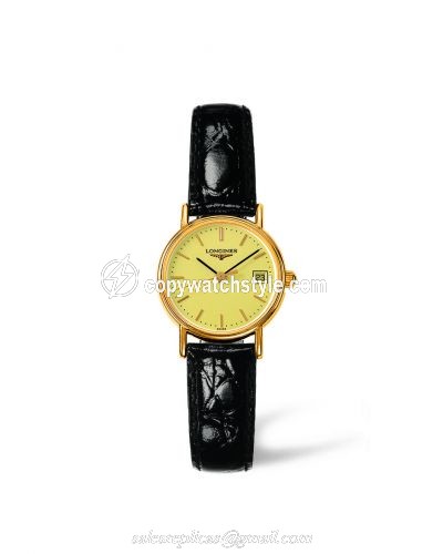 Longines Presence 23.5 Quartz Yellow L4.220.2.32.2 Longines Presence 23.5 Quartz Yellow L4.220.2.32.2