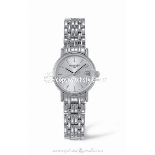 Longines Presence 23.5 Quartz Stainless Steel L4.220.4.72.6 Longines Presence 23.5 Quartz Stainless Steel L4.220.4.72.6