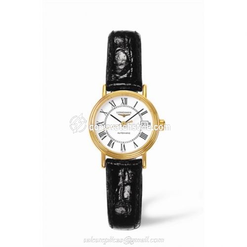 Longines Presence 25.5 Automatic Yellow Roman L4.221.2.11.2 Longines Presence 25.5 Automatic Yellow Roman L4.221.2.11.2