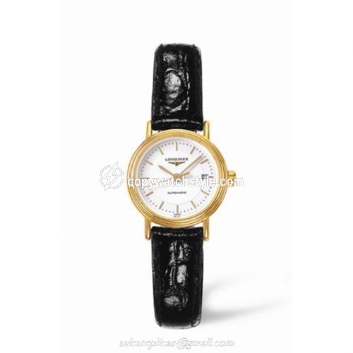 Longines Presence 25.5 Automatic Yellow Stick L4.221.2.18.2 Longines Presence 25.5 Automatic Yellow Stick L4.221.2.18.2