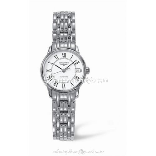 Longines Presence 25.5 Automatic Stainless Steel Roman Bracelet L4.221.4.11.6 Longines Presence 25.5 Automatic Stainless Steel Roman Bracelet L4.221.4.11.6