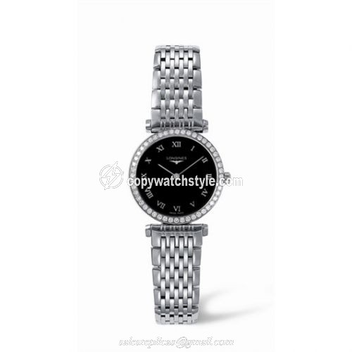 Longines La Grande Classique Quartz 24 Diamond Bezel L4.241.0.51.6 Longines La Grande Classique Quartz 24 Diamond Bezel L4.241.0.51.6
