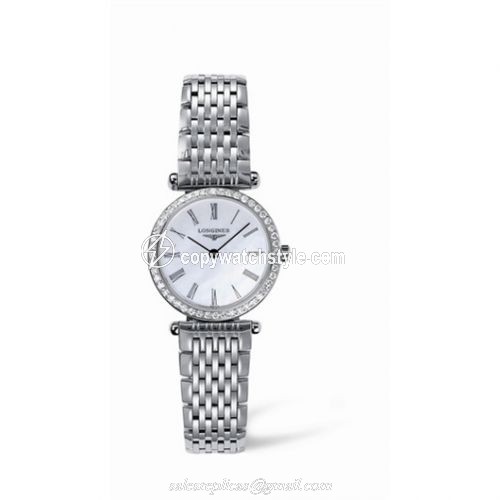 Longines La Grande Classique Quartz 24 Diamond Bezel L4.241.0.85.6 Longines La Grande Classique Quartz 24 Diamond Bezel L4.241.0.85.6