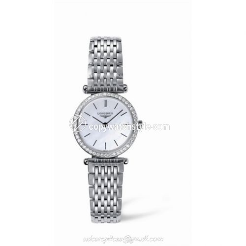 Longines La Grande Classique Quartz 24 Diamond Bezel L4.241.0.86.6 Longines La Grande Classique Quartz 24 Diamond Bezel L4.241.0.86.6