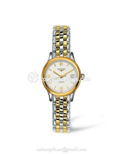 Longines Flagship 26 Automatic Two Tone Cream L4.274.3.76.7 Longines Flagship 26 Automatic Two Tone Cream L4.274.3.76.7