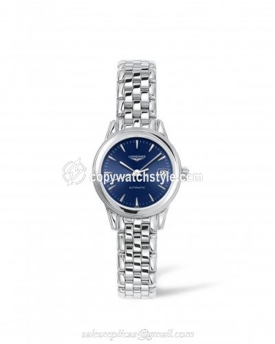 Longines Flagship 26 Automatic Stainless Steel / Blue / Bracelet L4.274.4.92.6 Longines Flagship 26 Automatic Stainless Steel / Blue / Bracelet L4.274.4.92.6