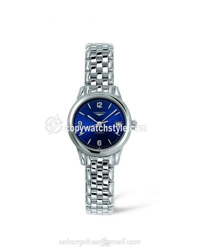 Longines Flagship 26 Automatic Stainless Steel Blue L4.274.4.96.6 Longines Flagship 26 Automatic Stainless Steel Blue L4.274.4.96.6