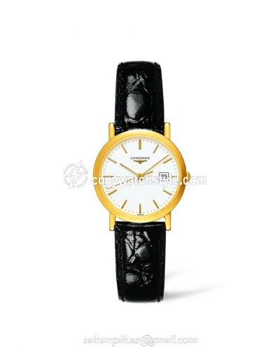 Longines Presence 26.8 Quartz Gold L4.279.6.12.0 Longines Presence 26.8 Quartz Gold L4.279.6.12.0