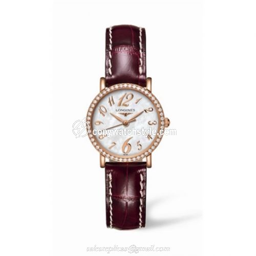 Longines Presence 26.8 Quartz Pink Gold Diamond L4.279.9.83.2 Longines Presence 26.8 Quartz Pink Gold Diamond L4.279.9.83.2