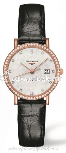 Longines Elegant Collection Automatic 29 Pink Gold / Diamond / MOP L4.287.9.87.0 Longines Elegant Collection Automatic 29 Pink Gold / Diamond / MOP L4.287.9.87.0