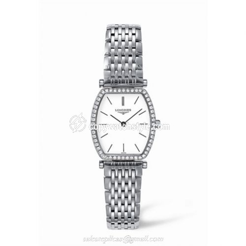 Longines La Grande Classique Tonneau 22 Diamond L4.288.0.12.6 Longines La Grande Classique Tonneau 22 Diamond L4.288.0.12.6