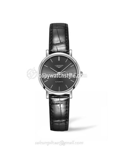 Longines Elegant Collection Automatic 29 Stainless Steel / Grey / Strap L4.310.4.72.2 Longines Elegant Collection Automatic 29 Stainless Steel / Grey / Strap L4.310.4.72.2