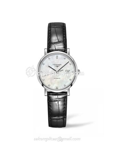 Longines Elegant Collection Automatic 29 Stainless Steel / MOP / Strap L4.310.4.87.2 Longines Elegant Collection Automatic 29 Stainless Steel / MOP / Strap L4.310.4.87.2