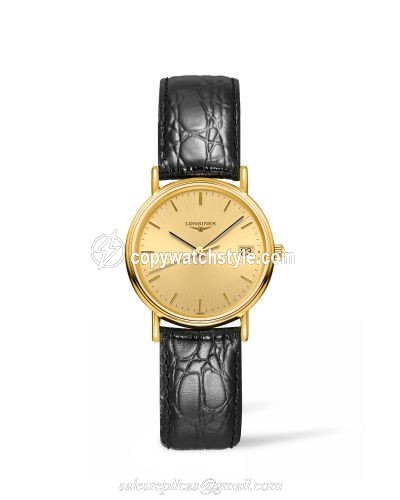 Longines Presence Quartz 30mm PVD Gold / Champagne L4.320.2.32.2 Longines Presence Quartz 30mm PVD Gold / Champagne L4.320.2.32.2