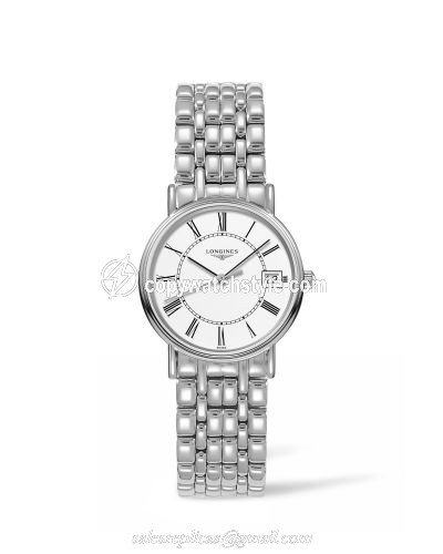 Longines Presence Quartz 30mm Roman / Bracelet L4.320.4.11.6 Longines Presence Quartz 30mm Roman / Bracelet L4.320.4.11.6