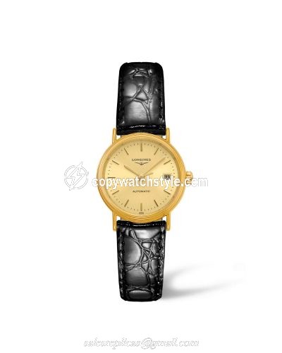 Longines Presence Automatic 25.5mm Stainless Steel / PVD Gold / Champagne L4.321.2.32.2 Longines Presence Automatic 25.5mm Stainless Steel / PVD Gold / Champagne L4.321.2.32.2