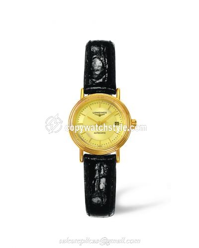 Longines Presence 25.5 Automatic Yellow L4.321.2.42.2 Longines Presence 25.5 Automatic Yellow L4.321.2.42.2