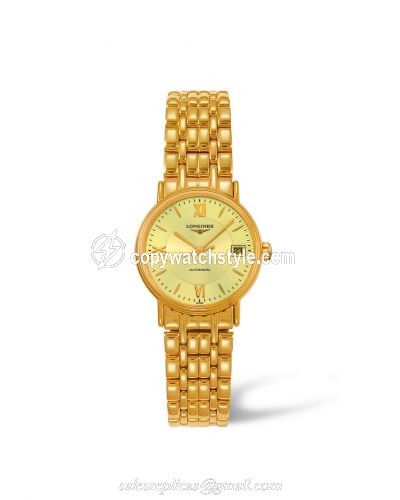 Longines Presence 25.5 Automatic Yellow L4.321.2.45.8 Longines Presence 25.5 Automatic Yellow L4.321.2.45.8
