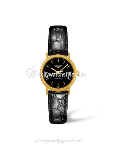 Longines Presence Automatic 25.5mm Stainless Steel / PVD Gold / Black L4.321.2.52.2 Longines Presence Automatic 25.5mm Stainless Steel / PVD Gold / Black L4.321.2.52.2