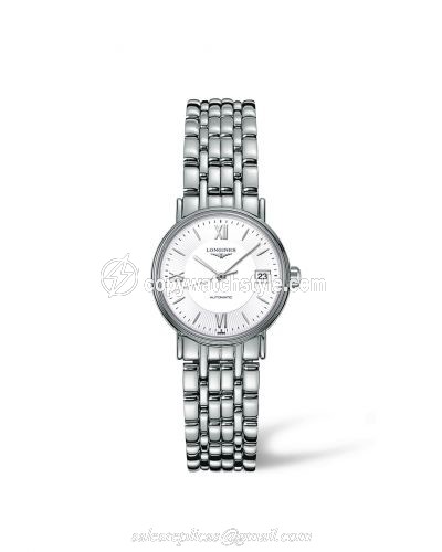 Longines Presence 25.5 Automatic Stainless Steel L4.321.4.15.6