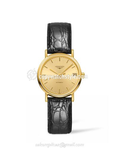 Longines Presence Automatic 30mm Stainless Steel / PVD Gold / Champagne L4.322.2.32.2 Longines Presence Automatic 30mm Stainless Steel / PVD Gold / Champagne L4.322.2.32.2