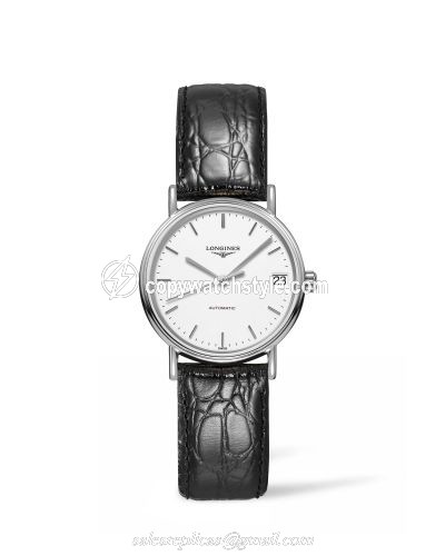 Longines Presence Automatic 30mm Stainless Steel / White L4.322.4.12.2 Longines Presence Automatic 30mm Stainless Steel / White L4.322.4.12.2