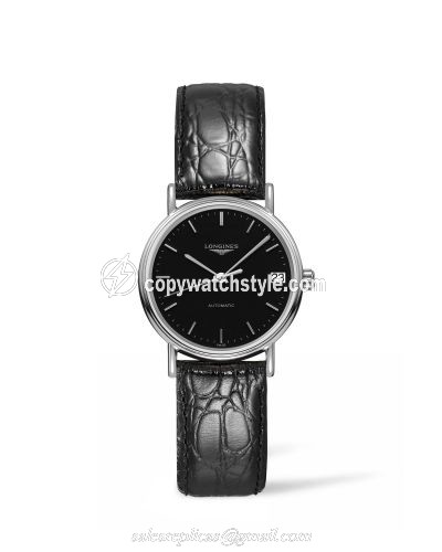 Longines Presence Automatic 30mm Stainless Steel / Black L4.322.4.52.2 Longines Presence Automatic 30mm Stainless Steel / Black L4.322.4.52.2