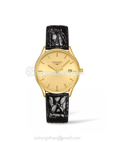Longines Lyre Quartz 32 Yellow Gold PVD / Champagne / Strap L4.359.2.32.2 Longines Lyre Quartz 32 Yellow Gold PVD / Champagne / Strap L4.359.2.32.2