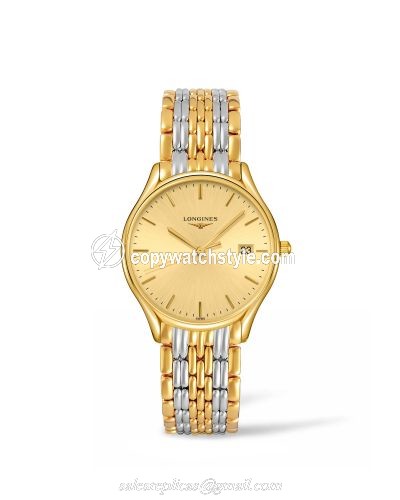 Longines Lyre Quartz 32 Yellow Gold PVD / Champagne / Bracelet L4.359.2.32.7 Longines Lyre Quartz 32 Yellow Gold PVD / Champagne / Bracelet L4.359.2.32.7