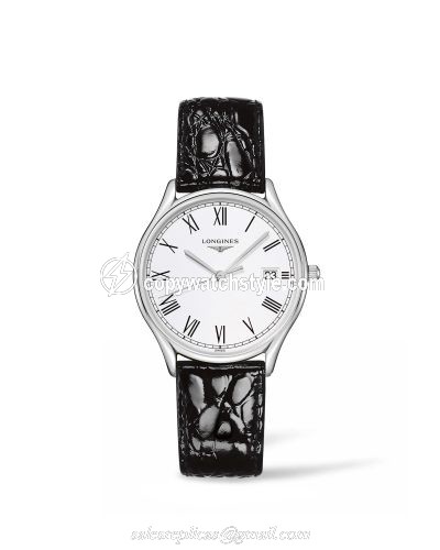 Longines Lyre Quartz 32 Stainless Steel / White / Strap L4.359.4.11.2