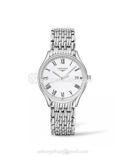 Longines Lyre Quartz 32 Stainless Steel / White / Bracelet L4.359.4.11.6