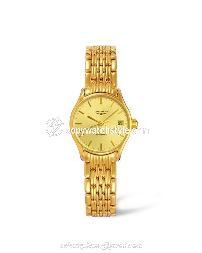 Longines Lyre 25 Automatic Yellow L4.360.2.32.8 Longines Lyre 25 Automatic Yellow L4.360.2.32.8