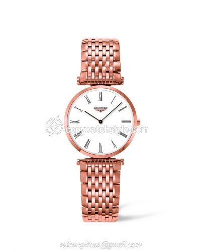 Longines La Grande Classique Quartz 29 Pink L4.512.1.11.8 Longines La Grande Classique Quartz 29 Pink L4.512.1.11.8