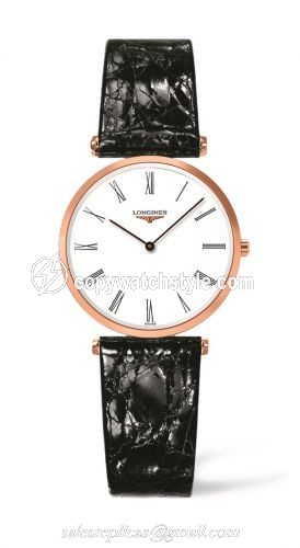 Longines La Grande Classique 29 Quartz Stainless Steel / PVD Red / White L4.512.1.91.2 Longines La Grande Classique 29 Quartz Stainless Steel / PVD Red / White L4.512.1.91.2