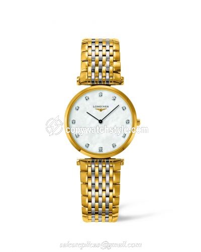 Longines La Grande Classique Quartz 29 Yellow L4.512.2.87.7 Longines La Grande Classique Quartz 29 Yellow L4.512.2.87.7