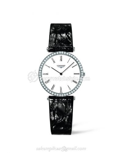 Longines La Grande Classique Quartz 29 Diamond Bezel L4.513.0.11.2 Longines La Grande Classique Quartz 29 Diamond Bezel L4.513.0.11.2