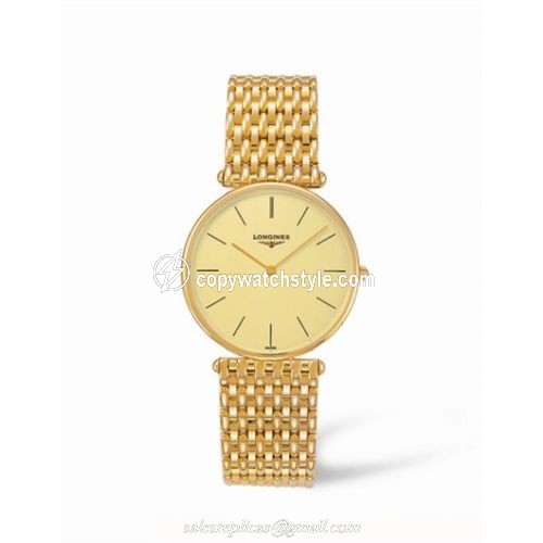 Longines La Grande Classique 33 Quartz Gold L4.691.6.32.6
