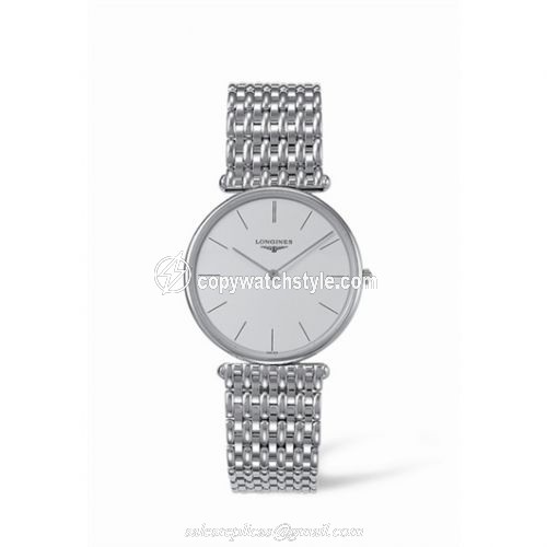 Longines La Grande Classique 33 Quartz White Gold L4.691.6.72.6 Longines La Grande Classique 33 Quartz White Gold L4.691.6.72.6