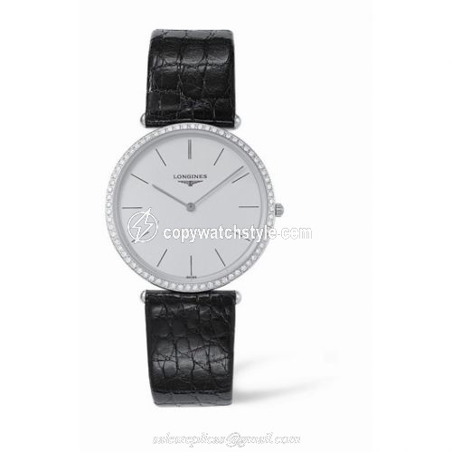 Longines La Grande Classique 33 Quartz White Gold Diamond L4.691.7.72.2 Longines La Grande Classique 33 Quartz White Gold Diamond L4.691.7.72.2