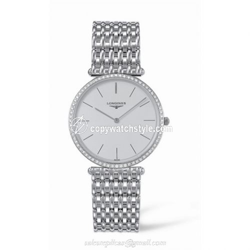 Longines La Grande Classique 33 Quartz White Gold Diamond L4.691.7.72.6 Longines La Grande Classique 33 Quartz White Gold Diamond L4.691.7.72.6