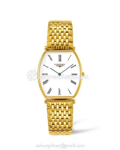 Longines La Grande Classique Tonneau 30 Yellow L4.705.2.11.8 Longines La Grande Classique Tonneau 30 Yellow L4.705.2.11.8