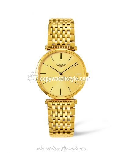 Longines La Grande Classique 33 Quartz Yellow L4.709.2.32.8 Longines La Grande Classique 33 Quartz Yellow L4.709.2.32.8