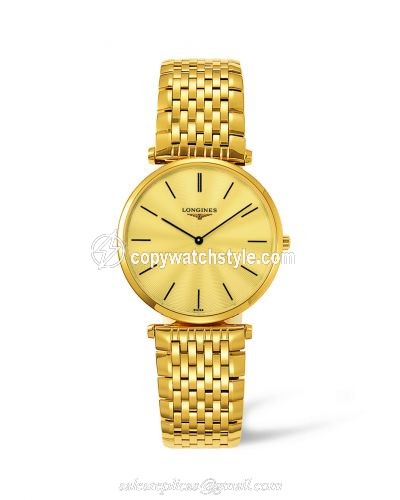 Longines La Grande Classique 33 Quartz Yellow L4.709.2.42.8 Longines La Grande Classique 33 Quartz Yellow L4.709.2.42.8